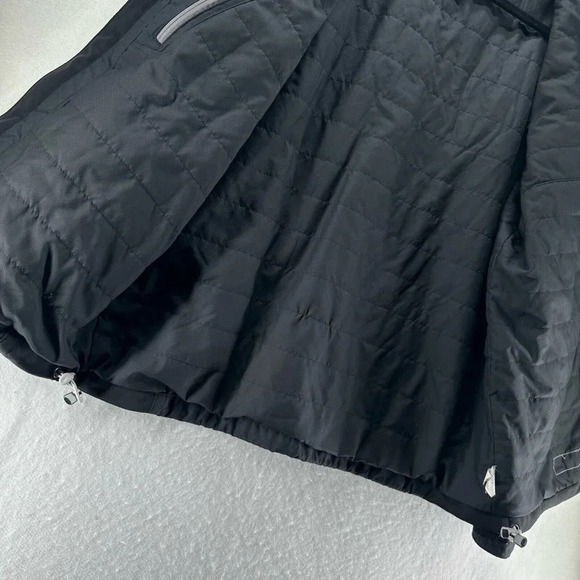 GAP Jacket Mens Size XL Quilted Lined Full Zip Long Sleeve Outdoor Nylon Black - Picture 9 of 14